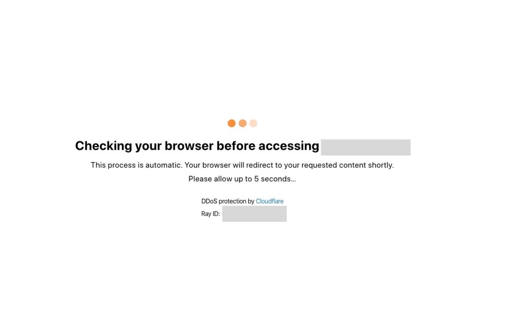 「Checking your browser before accessing」と表示されるサイトの対処法は？表示される理由は？危険じゃない？